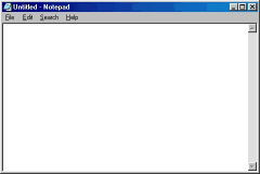 NotePad Window