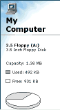 Select the Floppy icon to View this