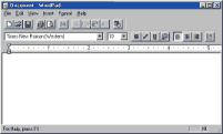 WordPad Window